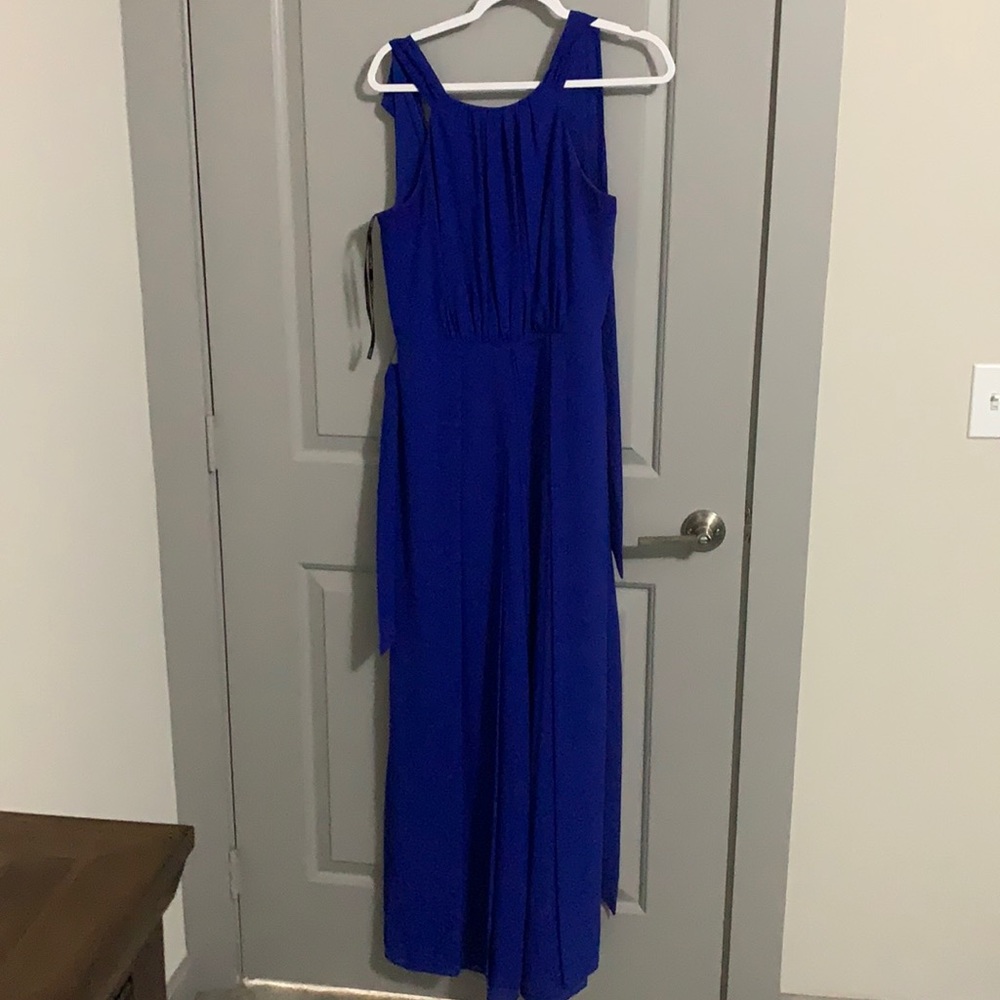 Vince Camuto blue jumpsuit